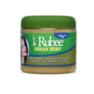 RUBEE TRATAMIENTO PARA EL CABELLO Y CUERO CABELLUDO (CONTIENE CAÑAMO INDIO) 16 OZ / 453 GR