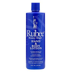 RUBEE LOCION DE CUERPO Y MANOS 16OZ / 476ML